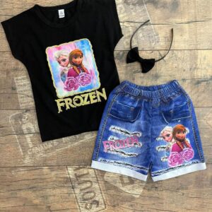 Frozen shorts set Girl Fashion