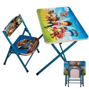 Foldable reading/dinning table and chair Back to school